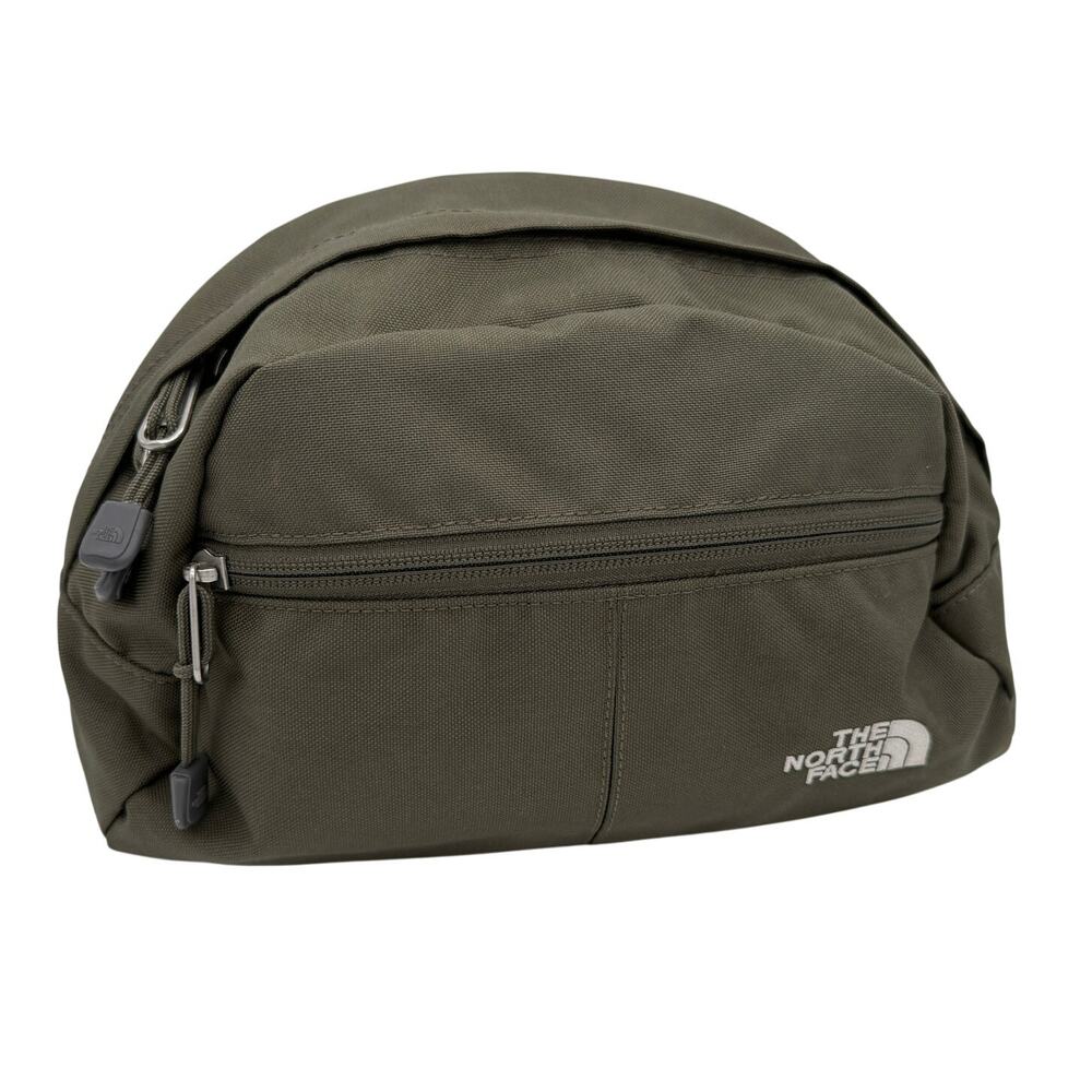 The North Face Roo II Lumbar Waist Pack Olive Green Hip Bag Hiking Outdoor Belt